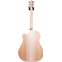 Cole Clark FL 1 Bunya Top Queensland Maple Back and Sides Cutaway Back View