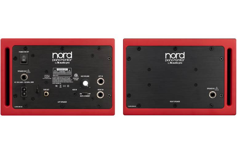 Nord Piano Monitors V2 (with Brackets) Nord Piano Monitors V2 (with Brackets)
