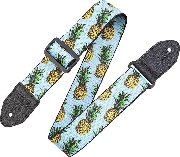 Levy's Prints Polyester w/ Leather Ends Fruit Salad Pineapple