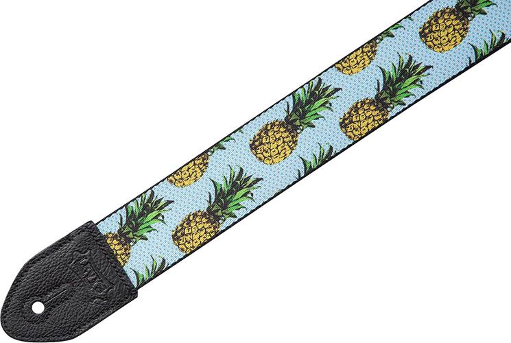 Levy's Prints Polyester w/ Leather Ends Fruit Salad Pineapple Levy's Prints Polyester w/ Leather Ends Fruit Salad Pineapple
