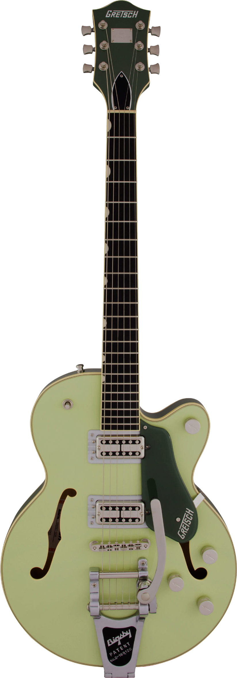 Gretsch G6659T Broadkaster Junior 2 Tone Smoke Green