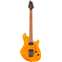 EVH Wolfgang Standard Quilt Trans Amber Roasted Maple Fingerboard Front View