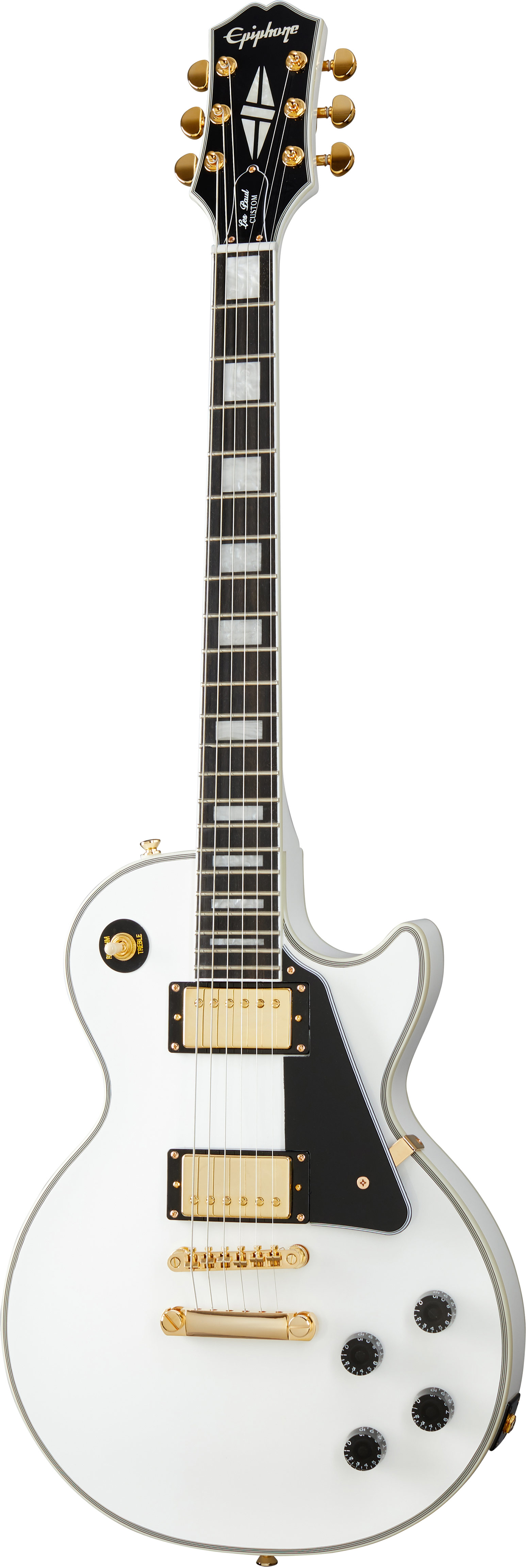 Epiphone Les Paul Custom Alpine White | guitarguitar