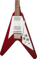 Gibson Custom Shop 1967 Mahogany Flying V Reissue with Maestro Vibrola Gloss Sparkling Burgundy