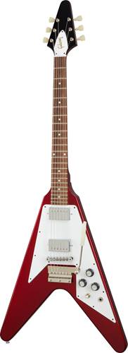 Gibson Custom Shop 1967 Mahogany Flying V Reissue with Maestro Vibrola Gloss Sparkling Burgundy