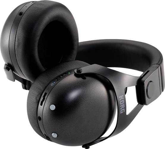 Korg NCQ1-BK Smart Noise Cancelling DJ Headphones Korg NCQ1-BK Smart Noise Cancelling DJ Headphones