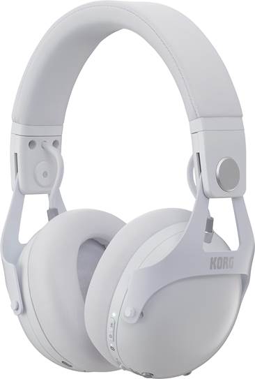 Korg NCQ1-WH Smart Noise Cancelling DJ Headphones