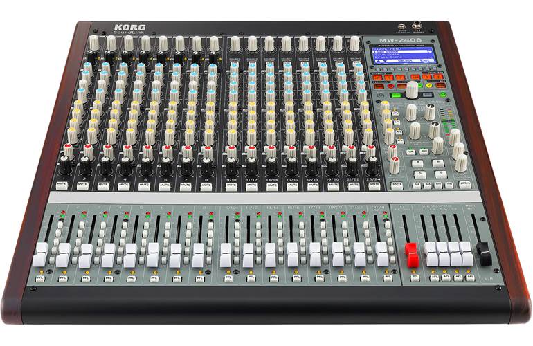 Korg MW2408 Hybrid Analogue/Digital Mixer Korg MW2408 Hybrid Analogue/Digital Mixer