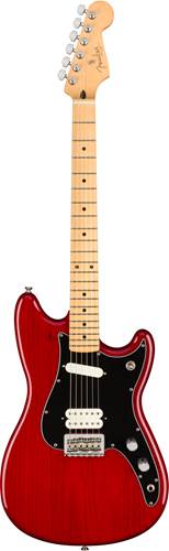 Fender Player Duo Sonic HS Crimson Red Transparent Maple Fingerboard