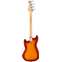 Fender Offset Mustang Short Scale Bass PJ Sienna Sunburst Maple Fingerboard Back View