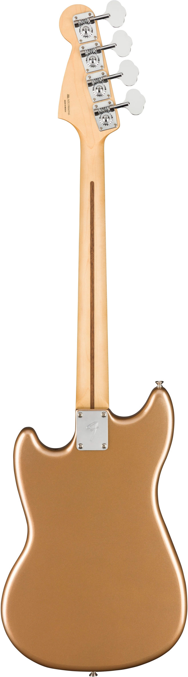 Fender Player Mustang Short Scale Bass PJ Firemist Gold Pau Ferro Fingerboard