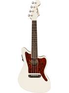 Fender Fullerton Ukulele Jazzmaster Olympic White