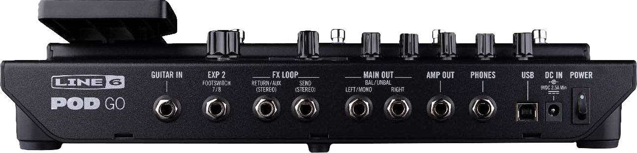 Line 6 POD Go Guitar Amp Modeller and Multi Effects Processor