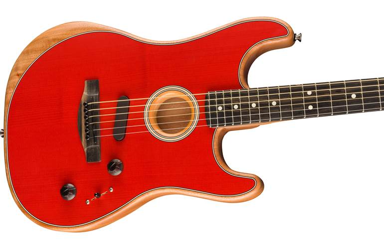 Fender Acoustasonic Stratocaster Dakota Red Fender Acoustasonic Stratocaster Dakota Red
