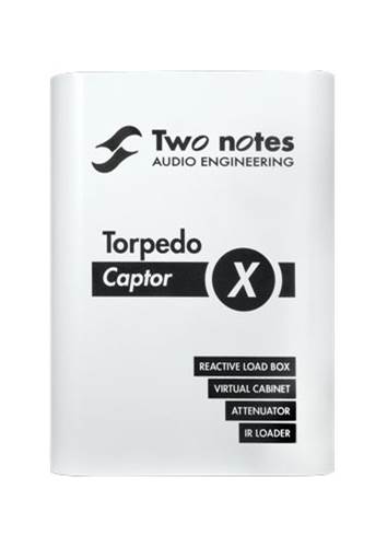 Two Notes Torpedo Captor X 8 Ohm Reactive Load Box Two Notes Torpedo Captor X 8 Ohm Reactive Load Box