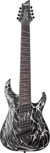 Schecter C-8 MS Silver Mountain