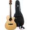 EastCoast G1CE Satin Natural Acoustic Guitar Pack Front View