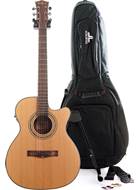 EastCoast G2SCE Gloss Natural Acoustic Guitar Pack
