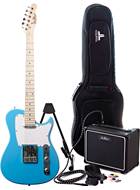 EastCoast GT100 Lake Placid Blue Electric Guitar Pack