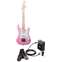 EastCoast GK20 Pink Mini Electric Guitar Pack Front View