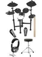 TOURTECH TT-12S Portable Electronic Drum Kit Pack