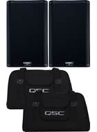 QSC K8.2 Pair with Tote Bags