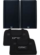 QSC K12.2 Pair with Covers