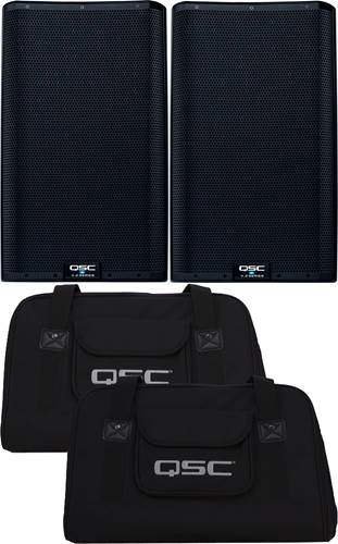 QSC K12.2 Pair with Covers