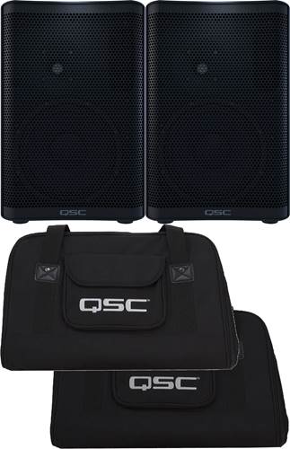 QSC CP8 Pair with Tote Bags