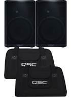 QSC CP12 Pair with Tote Bags