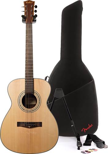 EastCoast G1S Natural with Fender Bag Acoustic Guitar Pack