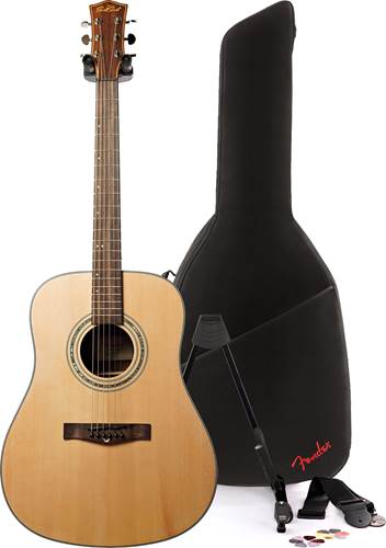 EastCoast D1S Acoustic with Fender Bag Guitar Pack