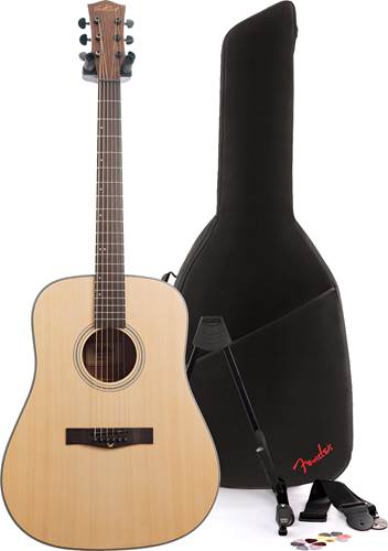 EastCoast D1 with Fender Bag Acoustic Guitar Pack