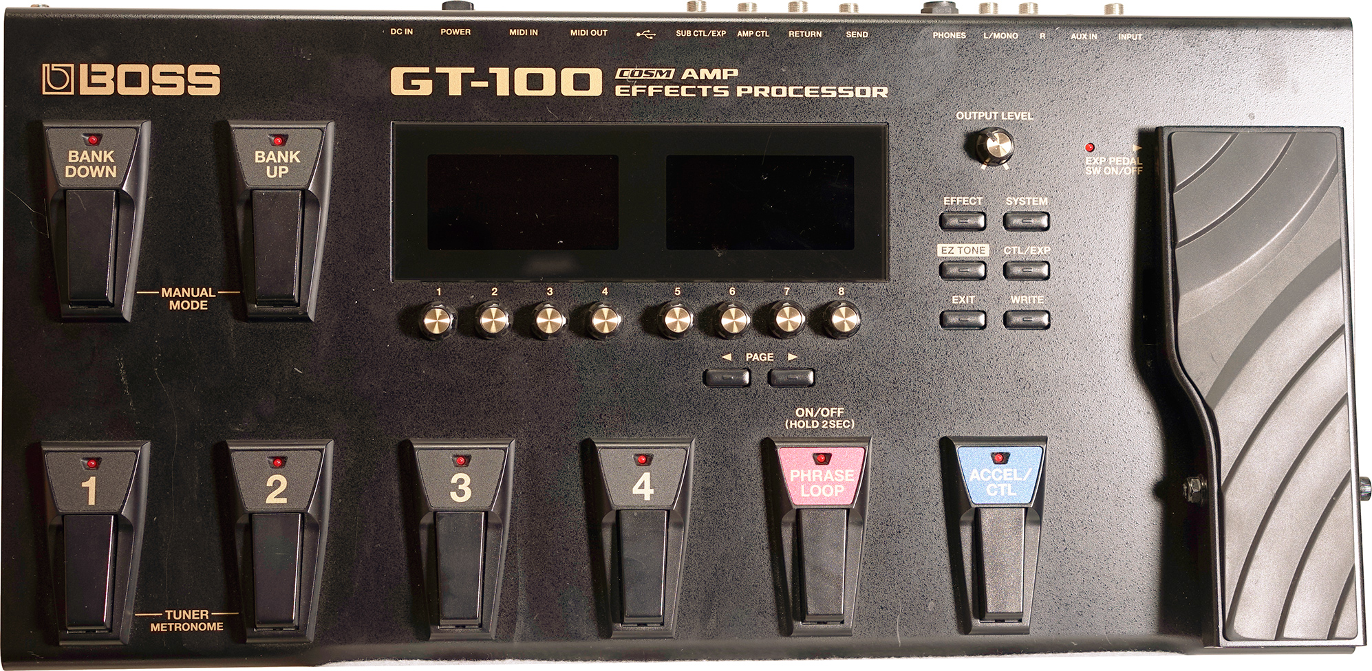 BOSS GT-100 Multi Effects Pedal (Pre-Owned) | Guitarguitar