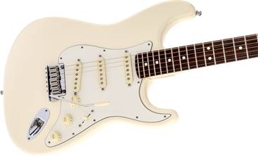 Fender Artist Series Jeff Beck Stratocaster Olympic White Rosewood Fingerboard