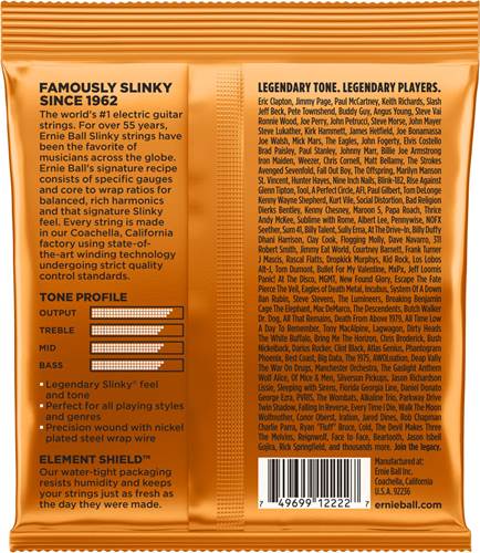 Ernie Ball 2222 Hybrid Slinky 9-46 Ernie Ball 2222 Hybrid Slinky 9-46