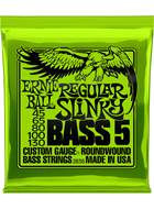 Ernie Ball 2836 5-String Regular Slinky Bass 45-130
