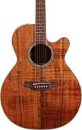 Takamine EF508KC Grand Auditorium Figured Koa Top Back Sides #58010501