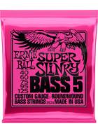 Ernie Ball 2824 Super Slinky 5-String Bass Nickel Wound 40-125