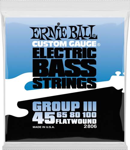 Ernie Ball 2806 Nickel Flatwound Bass