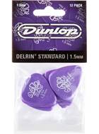 Dunlop 41P1.5 Delrin 500 Standard 12/Play Pack Picks
