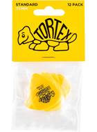 Dunlop 418P .73 Tortex Yellow Standard 12/Play Pack Picks