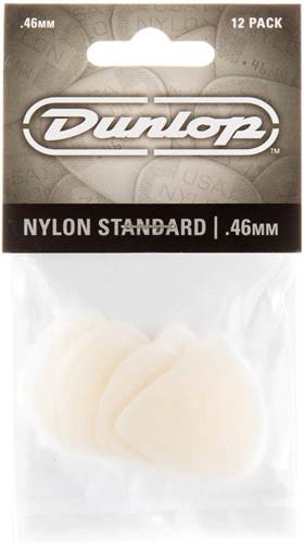 Dunlop 44P.46 Nylon Standard 12/Play Pack Picks