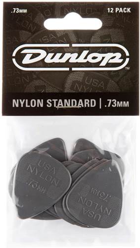 Dunlop 44P.73 Nylon Standard 12/Play Pack Picks