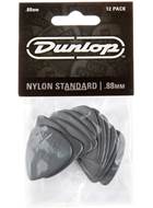 Dunlop 44P.88 Nylon Standard 12/Play Pack picks