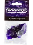 Dunlop 475P3.0 Big Stubby 6/Play Pack Picks