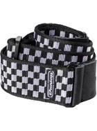 Dunlop D38-31BK Strap Black White Checker