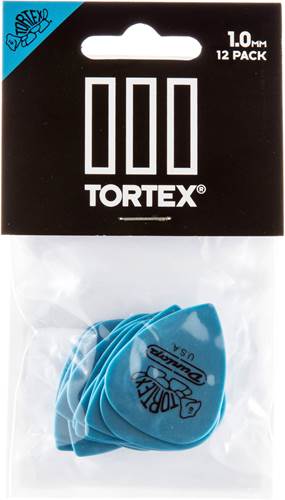 Dunlop 462P1.00 Tortex III 12/Play Pack Picks