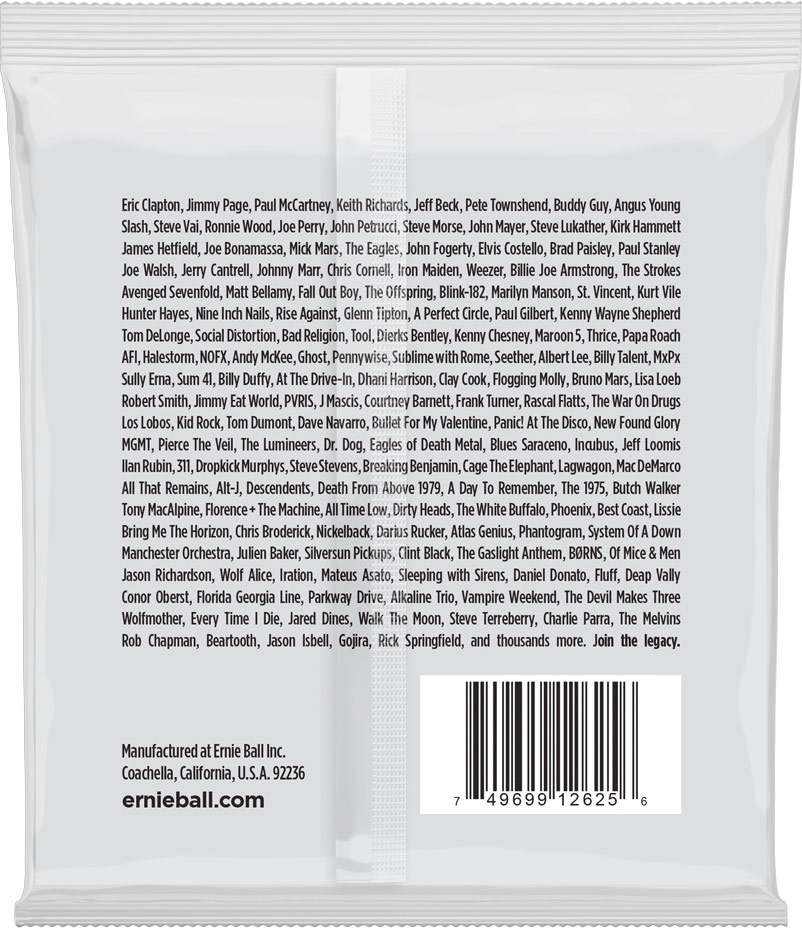 Ernie Ball 2625 8 String Slinky 10-74