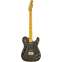 Fender Modern Player Tele Thinline Deluxe Trans Black Front View
